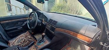 BMW: BMW 5 Series (E39) sedan - Kuzov: 4 qapılı sedan, qara rəng - — 8