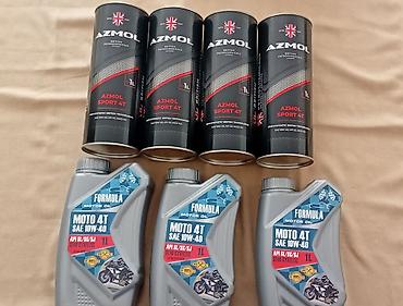 mator 80cc vəlo: Moto yağlar Azmol 17, Formula 10 man — 1