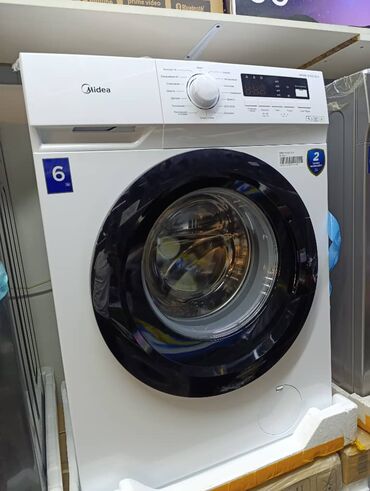 Стиральные машины: Стиральная машина Midea, Новый, Автомат, До 6 кг, Узкая at lalafo.kg — 6 Стиральные машины: Стиральная машина Midea, Новый, Автомат, До 6 кг, Узкая — 6