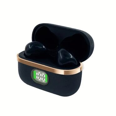 Qulaqcıqlar: Yeni Simsiz (Bluetooth) Qulaqcıqlar, AIR MUSIC, rəng - Qara