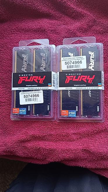 beast: DDR 5, 64 Гб. 5600mhz, cl36//38/38. Kingston FURY Beast, черная — 1