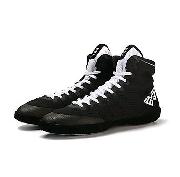 Борцовки оригинальные,черные с логотипом+футболка KIMURA Jiu Jitsu в