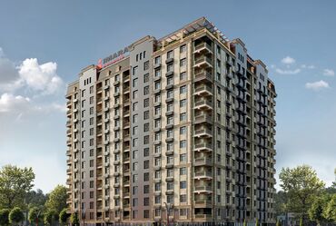 иссык куль недвижимость: 2 бөлмө, 84 кв. м, Элитка, 13 кабат, ПСО (өзү оңдоп түзөтүп бүтүү үчүн)