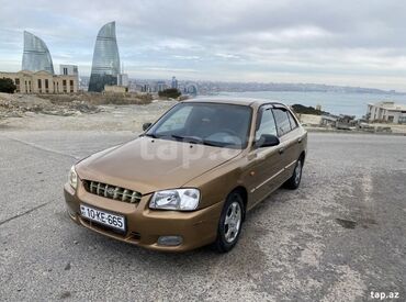 volkswagen 2001: Hyundai Accent: 1.6 л | 2001 г. Седан