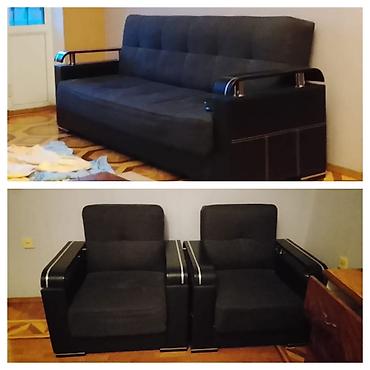 Digər mebel: N17Divan, kreslolar ve jurnal masa 150azn. Her ucu acilir. Tecili — 1