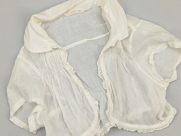 białe bluzki z bufkami: Blouse, M (EU 38), condition - Good