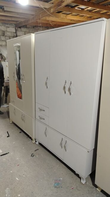 Dolablar: Yeni, Açılan, 3 qapılı Düz dolab, Qarderob, paltar dolabı, Azərbaycan — 30