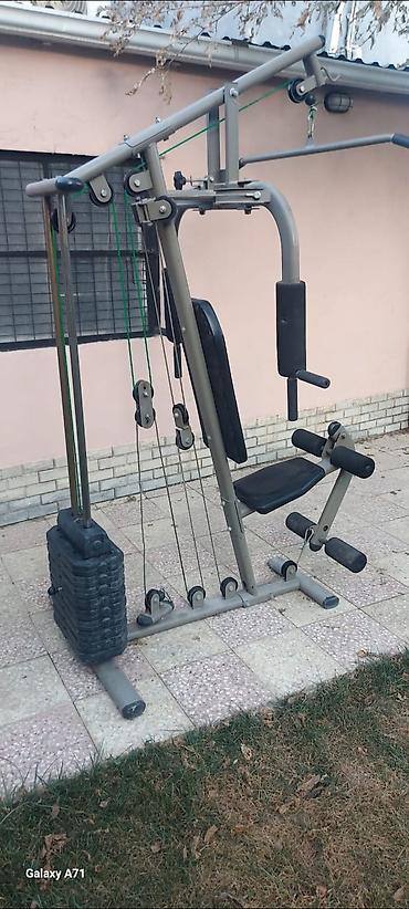 İdman və istirahət: American Fitness çoxfunksiyalı güc trenajoru - Tam bədən məşqləri — 4