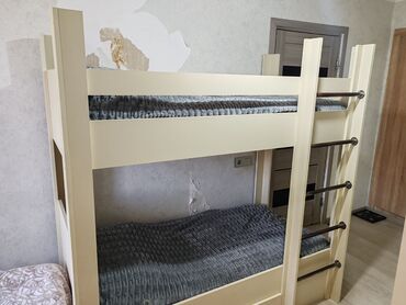 раскладная кровать: Oğlan və qız üçün, Çarpayı, Matras ilə, Siyirməsiz, Taxta