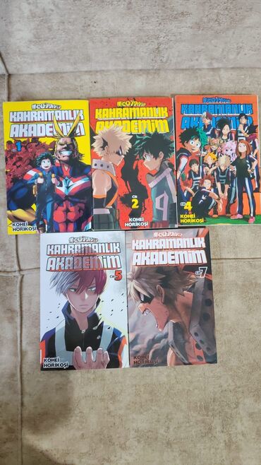 Komikslər, manqa: Vinland saga 5-li set - 40 azn (satıldı) Goblin slayer 4-lü set - 28 — 11