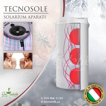 tecno: Salariy Solarium aparati Tecnosole Solarium - İtalyan brendi artıq