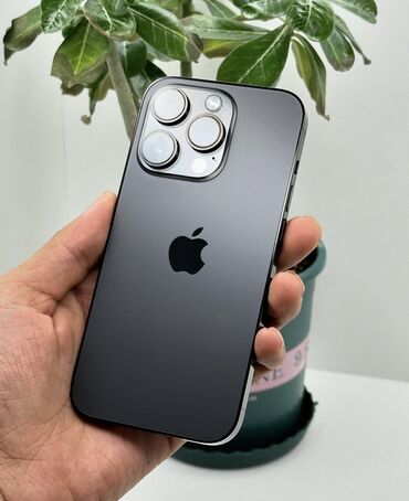 Apple iPhone: IPhone 14 Pro, Б/у, 256 ГБ, Black Titanium, Кабель, 83 %