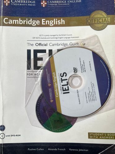 Testlər: IELTS imtahanı üçün əla vəsait. Qiymət: 14 AZN (metrolara çatdırılma