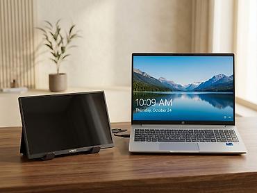 APMTE/ANMATE 10.5" portativ IPS monitor - Ekran: 10.5 düym IPS panel