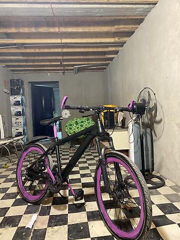 velosiped dəbilqə: Salam elimyandi satilir problemsiz velodu 24 ölcu tekerler yeni cuzi — 1