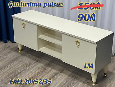 телефон флай 141 тв: _*TV STEND / TV altı*_ Yeni və sifarişlə. Qiymət : *90₼* — 5