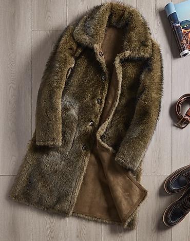Пальто: Мужское пальто, American Eagle, L, цвет - Коричневый — 3