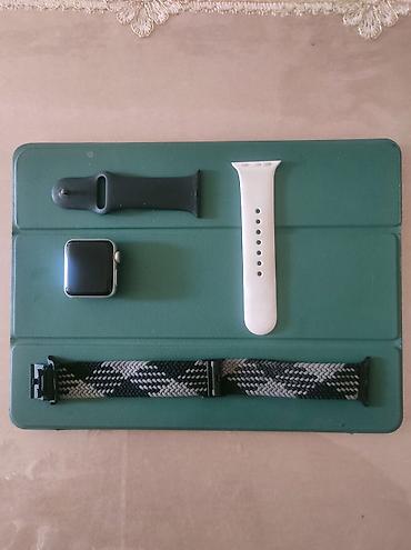 apple whatch 3: İşlənmiş, Smart saat, Apple, Suya davamlı, rəng - Gümüşü — 2