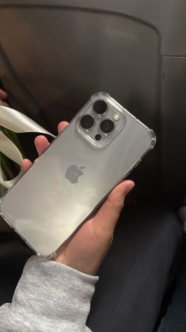 iphone 7 r sim: IPhone 15 Pro Max, Колдонулган, 256 ГБ, Natural Titanium, Коргоочу айнек, Кабель, Каптама, 86 %