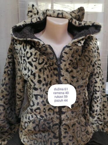 prada jakna zenska: M (EU 38), L (EU 40), Animal, Without lining, Fur