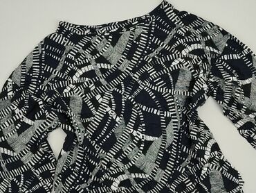 bluzki białe koronką krótki rękaw: Blouse, Marks & Spencer, L (EU 40), condition - Very good