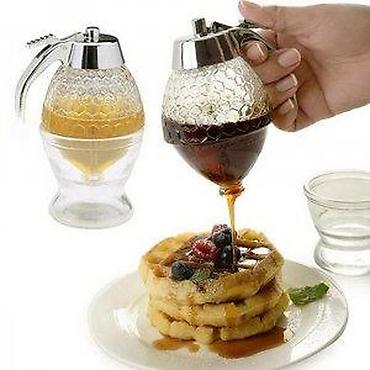 case za cizkejk prodaja: DISPENZER ZA MED ILI SIRUP ZA PALACINKE NOV HONEY DOZER | Cene nisu — 10