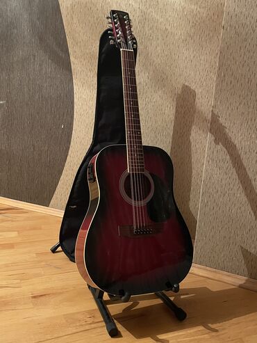 Gitaralar: Elektro - akustik gitara satılır. 12 telli gitaradır tam ideal