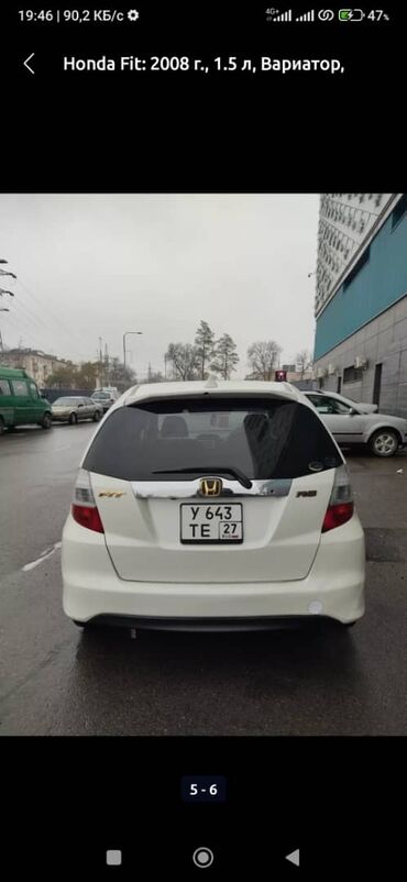 хонда crv: Honda Fit: 2008 г., 1.5 л, Вариатор, Бензин, Хэтчбэк