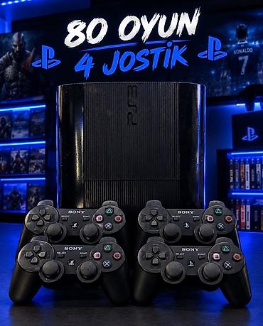 playstation 2 fat: PlayStation 3 (PS3) oyun konsolu paketi - 80 öncədən yüklü oyun - 4 — 1