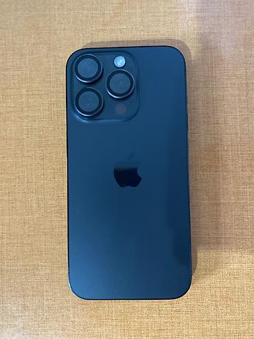 IPhone 15 Pro, Б/у, 256 ГБ, Черный, 86 %