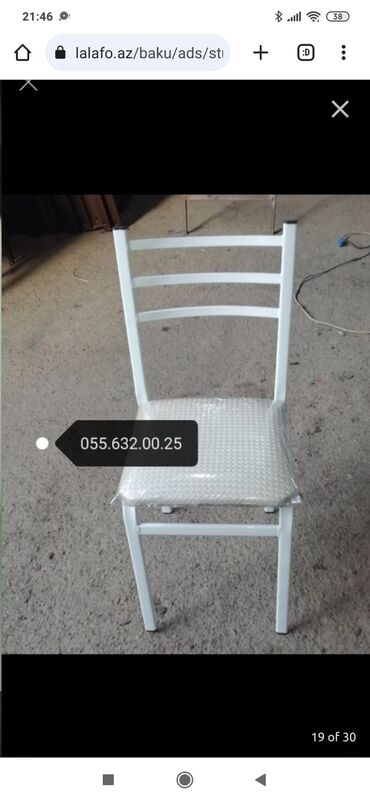 Stullar: Stullar 13m başlayır 60m kimi Modellərə görə qiymət dəyişir Kuxna ücün — 6