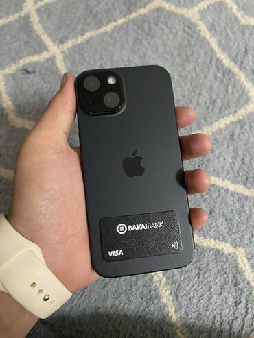 Apple iPhone: IPhone 15, 128 ГБ, Черный, Чехол, 90 % — 6