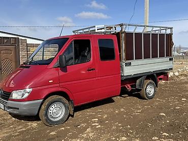 низкий кабина: Mercedes-Benz Sprinter (двухрядная кабина) — бортовой/фермерский — 2
