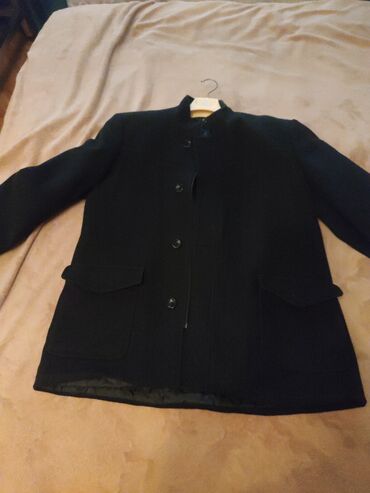 Другая мужская одежда: Мужское пальто, 6XL (EU 52), цвет - Черный