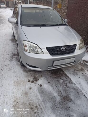 Toyota: Toyota Allex: 2004 г., 1.5 л, Автомат, Бензин, Хэтчбэк