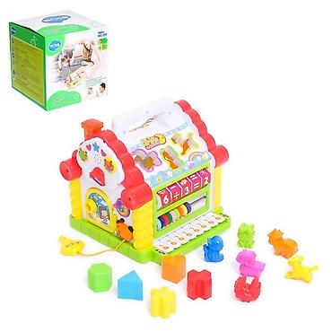 Игрушки: Электронное детское пианино в форме слоника с подсветкой и звуковыми — 26