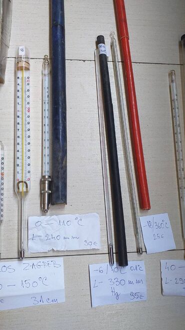 Ostali uređaji: Termometar Termometri Higrometar Polimetar Različitih mernih opsega i — 21