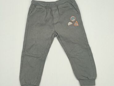 spodnie dresowe na szczupłego chłopca: Spodnie dresowe, Cool Club, 3-4 lat, 98/104, stan - Dobry
