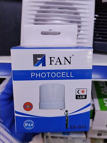 Внутренняя отделка: Фотореле FAN ES-G03 - Тип: автоматическое сумеречное реле (photocell) — 1