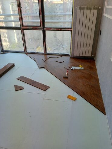 Digər tikinti materialları: Laminat usdasi her cür laminat parket plitis laqa dikt şilfofqa