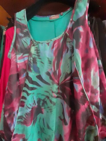 haljina na tufne: L (EU 40), color - Multicolored, With the straps