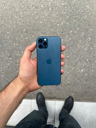 IPhone 12 Pro, 128 GB, Pacific Blue lalafo.az -da IPhone 12 Pro, 128 GB, Pacific Blue