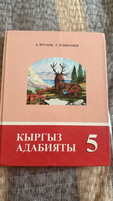 кыргыз тили 9 класс 4 конугуу: Кыргызская литература, 5 класс, Б/у, Самовывоз
