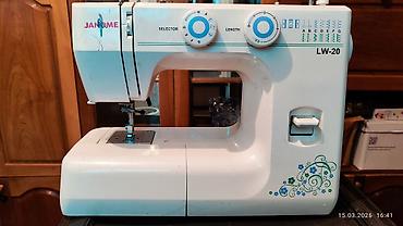 Швейные машины: Швейная машина Janome, Электромеханическая — 2