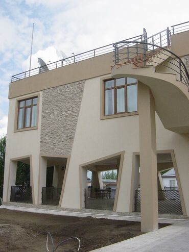 Fasad işləri: Shalale,cay,gol,ere dosheme,xasarlara ve evin fasadina tebii ve tokme — 12