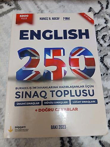 Testlər: Məhsul: “English 250 – Buraxılış imtahanlarına hazırlaşanlar üçün — 1