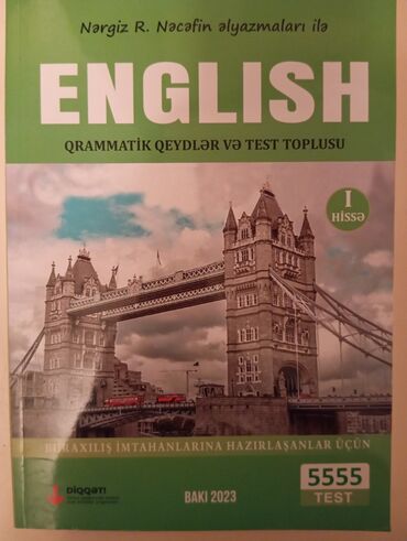 şpris qiyməti: English qrammatik qeydler ve testler toplusu buraxilisa hazirlasanlar