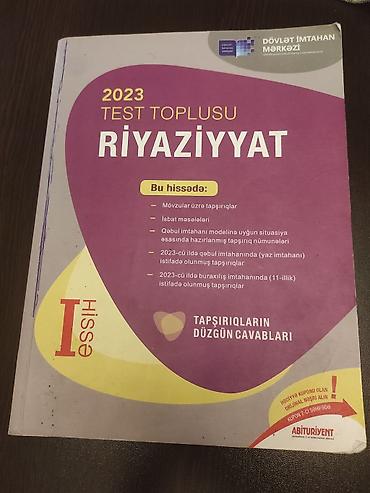 homescapes level 6000: Riyaziyyat 11-ci sinif, 2023 il, Ünvandan götürmə — 1