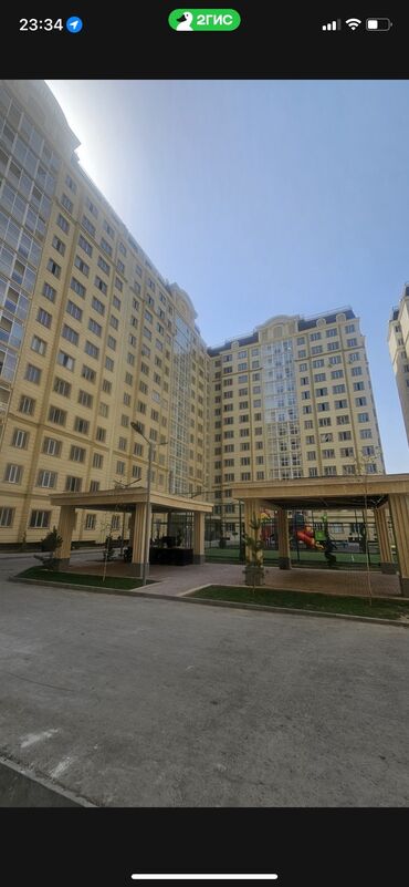 квартира ак бата: 2 комнаты, 92 м², Элитка, 12 этаж, ПСО (под самоотделку)