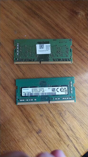 Оперативная память (RAM): Оперативная память, Б/у, Samsung, 16 ГБ, DDR4, 3200 МГц, Для ноутбука